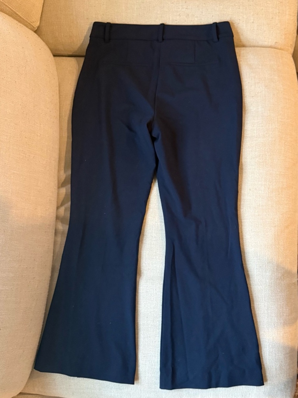 Abercrombie & Fitch Navy Dress Pants 31S Straight Work Career - Picture 3 of 5